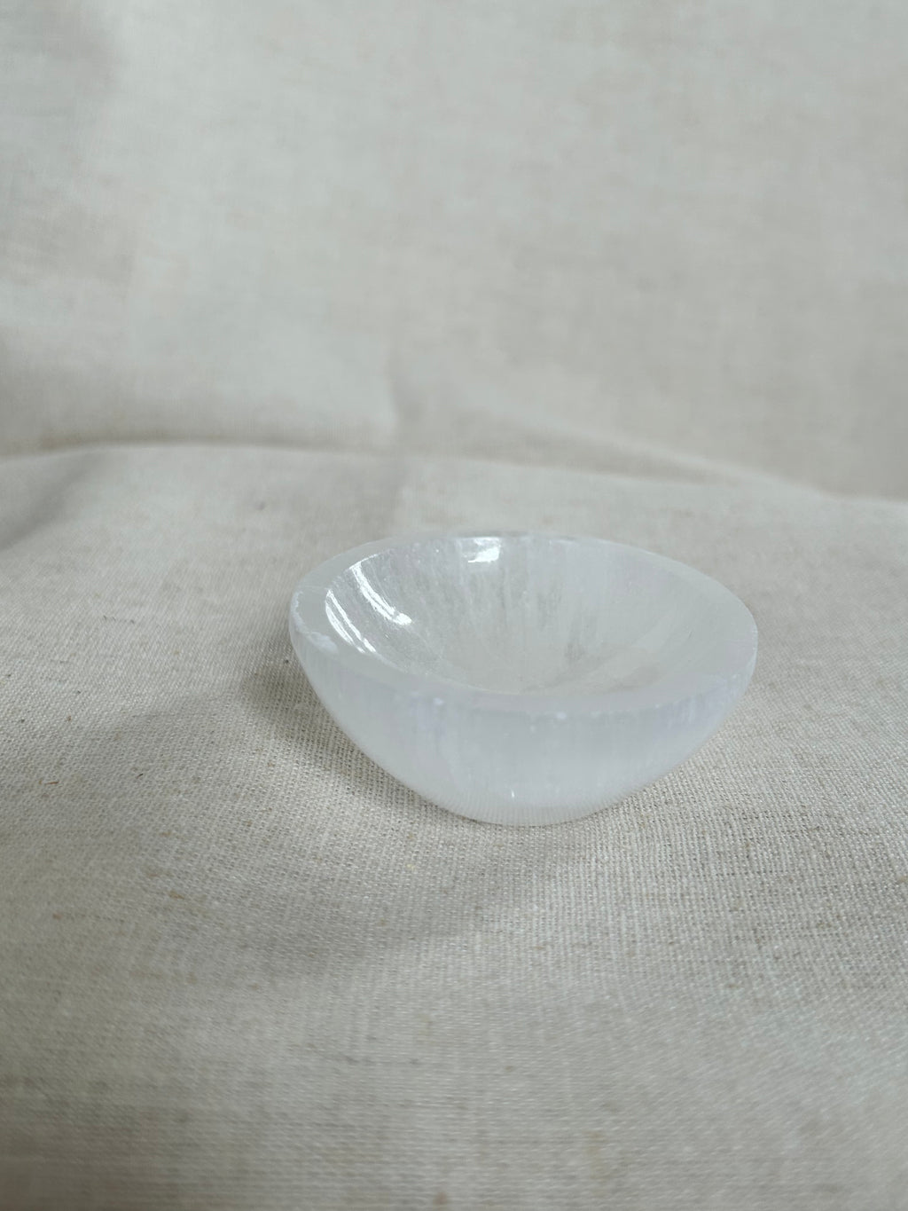 Selenit Rund Skål 5x5 cm